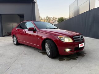 2009 Mercedes-Benz C-Класс 280 III (W204), красный, 1100000 рублей, вид 1