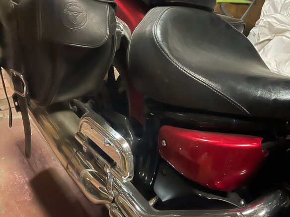 2012 Yamaha XVS1300, красный, 850000 рублей - вид 9