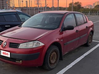2004 Renault Megane II, красный, 150000 рублей, вид 3