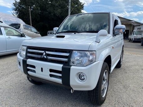 2012 Mitsubishi Pajero Mini II, белый, 550000 рублей, вид 1