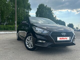 2017 Hyundai Solaris II, чёрный, 1400000 рублей, вид 5