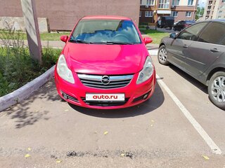 2008 Opel Corsa D, красный, 285000 рублей, вид 1