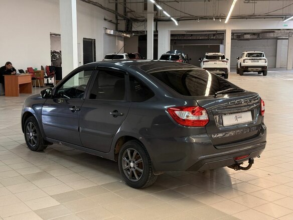 2020 Lada (ВАЗ) Granta I Рестайлинг, серый, 569000 рублей - вид 7