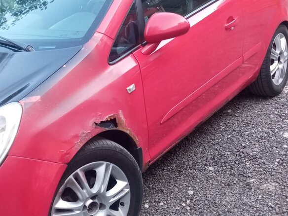 2007 Opel Corsa D, красный, 265000 рублей - вид 1