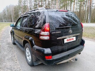 2008 Toyota Land Cruiser Prado 5-speed 120 Series Рестайлинг, чёрный, 2800000 рублей, вид 2