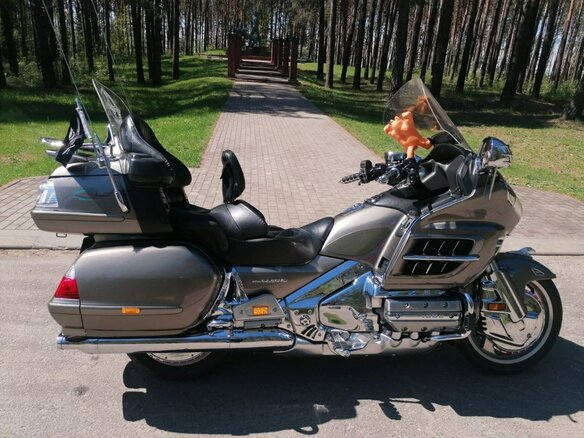2008 Honda GL 1800 Gold Wing, серебристый, 1100000 рублей - вид 5