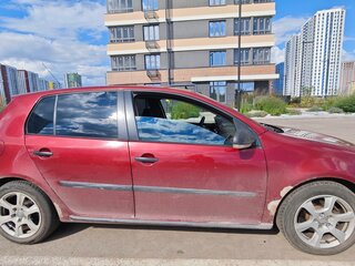 2007 Volkswagen Golf V, пурпурный, 580000 рублей, вид 4