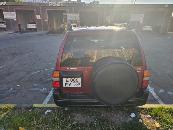 2001 Suzuki Grand Vitara I, красный, 544000 рублей - вид 3