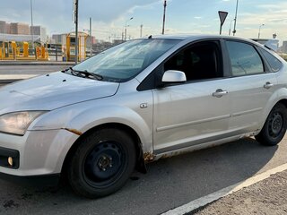 2007 Ford Focus II, серебристый, 280000 рублей, вид 3