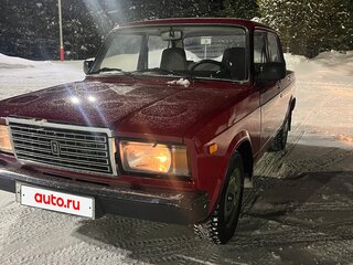 2007 Lada (ВАЗ) 2107, красный, 220000 рублей, вид 2