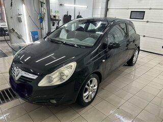 2007 Opel Corsa D, чёрный, 355000 рублей, вид 1