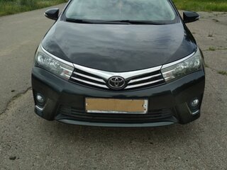 2014 Toyota Corolla XI (E160, E170, E180), чёрный, 1450000 рублей, вид 3