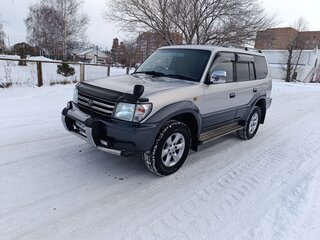 1997 Toyota Land Cruiser Prado 90 Series, серебристый, 1350000 рублей, вид 2