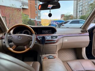 2008 Mercedes-Benz S-Класс 350 Long V (W221), чёрный, 1100000 рублей, вид 5