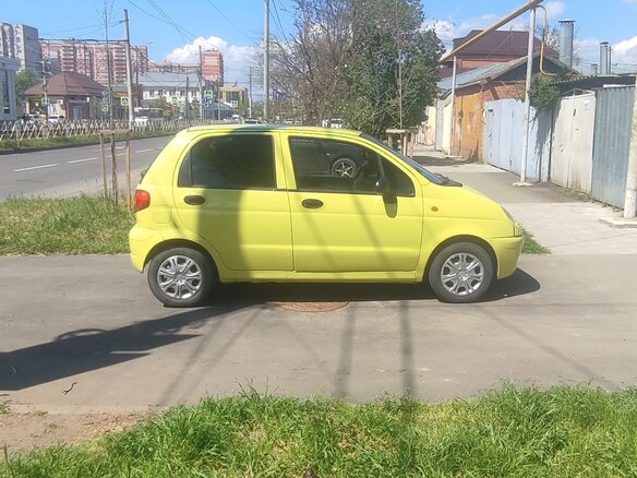2008 Daewoo Matiz I Рестайлинг, жёлтый, 244000 рублей - вид 4