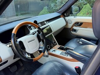 2019 Land Rover Range Rover IV Рестайлинг, синий, 6300000 рублей, вид 4