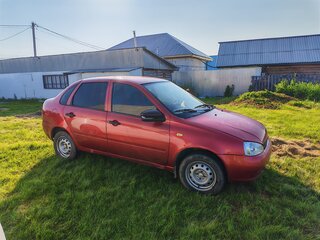 2007 Lada (ВАЗ) Kalina I, красный, 190000 рублей, вид 2