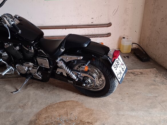 2002 Honda Shadow 400, чёрный, 430000 рублей - вид 6