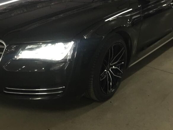 2011 Audi A8 Long III (D4), чёрный, 1900000 рублей - вид 9