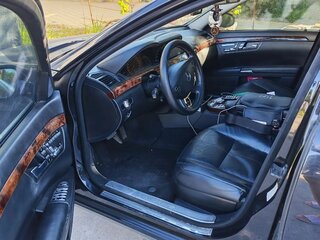 2008 Mercedes-Benz S-Класс 350 V (W221), чёрный, 1200000 рублей, вид 3