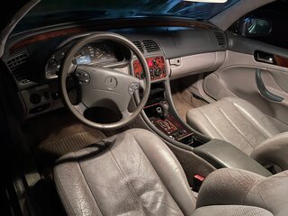 2000 Mercedes-Benz CLK-Класс 200 Sequentronic I (W208), фиолетовый, 88000 рублей, вид 4