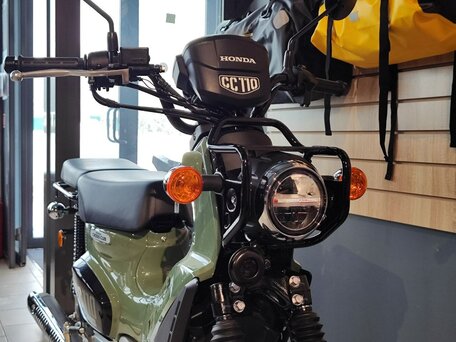 2024 Honda Cross Cub, зелёный, 349900 рублей, вид 4