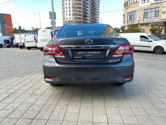 2011 Toyota Corolla X (E140, E150) Рестайлинг, серый, 1190000 рублей - вид 5