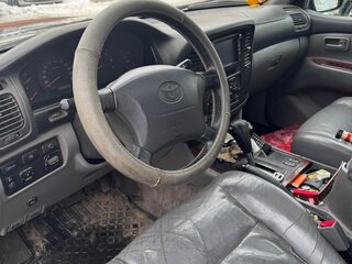 1998 Toyota Land Cruiser Cygnus 100 Series, чёрный, 1100000 рублей, вид 2