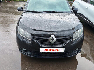 2017 Renault Logan II, чёрный, 680000 рублей, вид 2