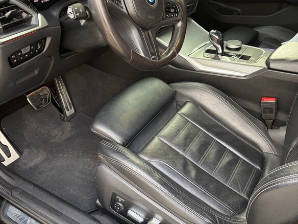 2020 BMW 3 серии 320d VII (G2x), чёрный, 3700000 рублей - вид 8