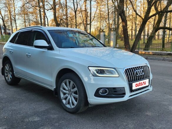 2016 Audi Q5 I (8R) Рестайлинг, белый - вид 1