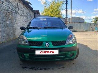 2002 Renault Clio II Рестайлинг, зелёный, 250000 рублей, вид 2