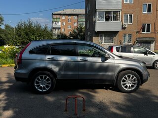 2007 Honda CR-V III, серебристый, 1200000 рублей, вид 4