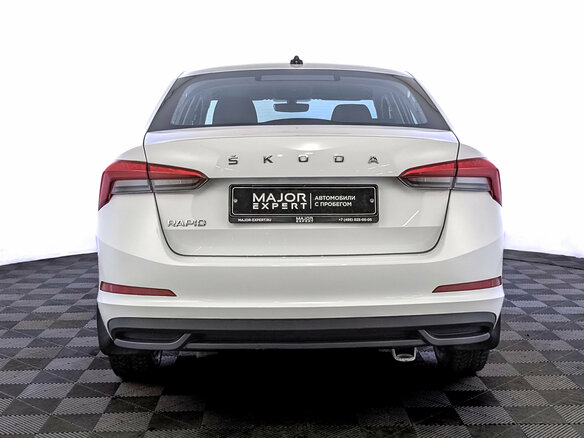 2021 Skoda Rapid II, белый - вид 5