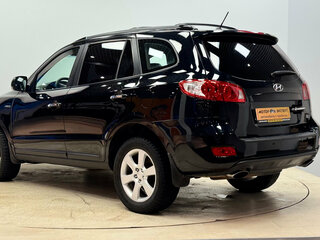 2008 Hyundai Santa Fe II, чёрный, 725000 рублей, вид 3
