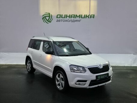 2015 Skoda Yeti I Рестайлинг, белый, 1085000 рублей, вид 3