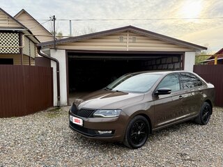 2019 Skoda Rapid I Рестайлинг, коричневый, 1520000 рублей, вид 1