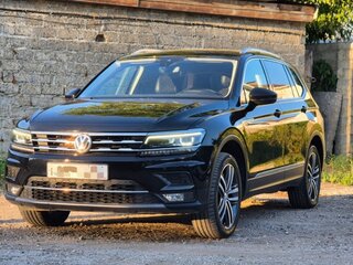 2020 Volkswagen Tiguan Allspace II, чёрный, 3000000 рублей, вид 3