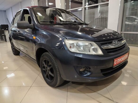 2012 Lada (ВАЗ) Granta I, синий, 199000 рублей - вид 3