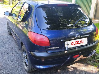 2002 Peugeot 206, синий, 120000 рублей, вид 3