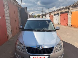 2012 Skoda Fabia II Рестайлинг, серебристый, 650000 рублей, вид 1