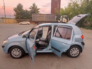 2007 Hyundai Getz I Рестайлинг, голубой, 385000 рублей, вид 5