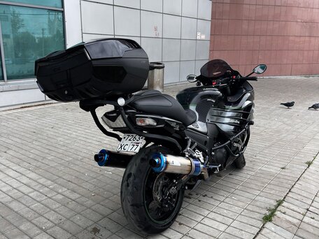 2019 Kawasaki ZZR 1400, зелёный, 1420000 рублей, вид 4
