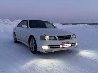 2001 Toyota Chaser VI (X100) Рестайлинг, белый, 650000 рублей, вид 2