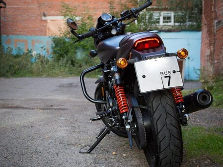 2017 Harley-Davidson Street Rod, серый, 900000 рублей, вид 5
