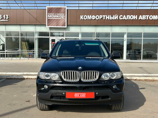 2005 BMW X5 4.4i I (E53) Рестайлинг, чёрный, 1650000 рублей, вид 2