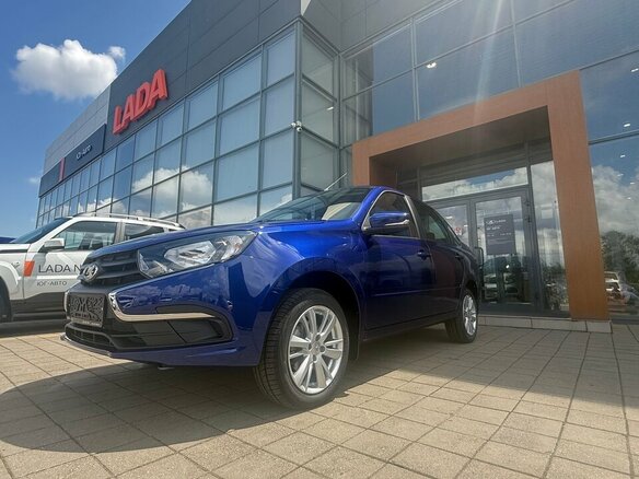 2026 Lada (ВАЗ) Granta I Рестайлинг, синий, 1238000 рублей - вид 7