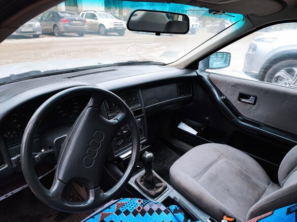 1988 Audi 80 IV (B3), серый, 230000 рублей - вид 6