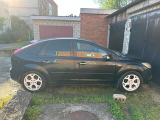 2007 Ford Focus II Рестайлинг, чёрный, 530000 рублей, вид 4