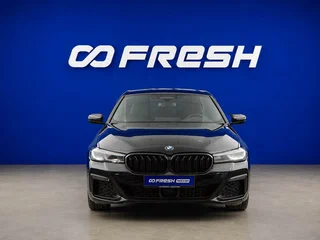 2020 BMW 5 серии 530d xDrive VII (G30/G31/G38) Рестайлинг, чёрный, 4599077 рублей, вид 3